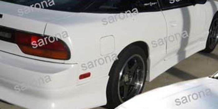 Custom Nissan 240SX  Coupe Side Skirts (1989 - 1994) - $290.00 (Part #NS-012-SS)